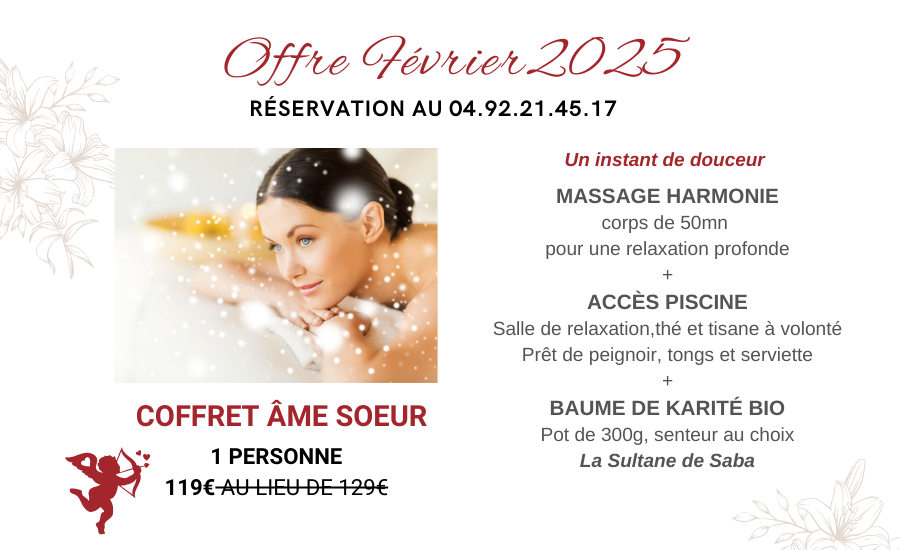 Offre fevrier 2025 Excellence Spa